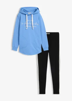 Ensemble de jogging avec sweat long et legging (2 pces)