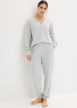 Ensemble d’intérieur doux en jersey gaufré