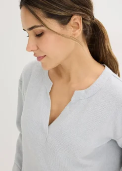 Ensemble d’intérieur doux en jersey gaufré