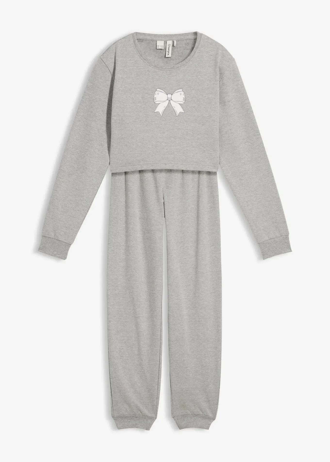 Ensemble d’intérieur en coton mélangé avec un sweat court