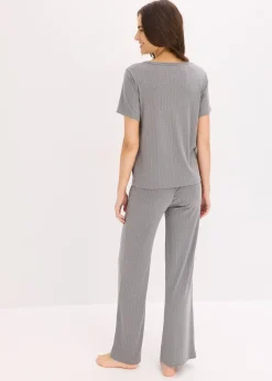 Ensemble d’intérieur en matière côtelée