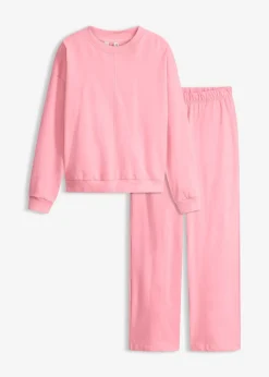 Ensemble d’intérieur en sweat avec haut raccourci