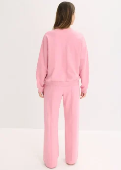 Ensemble d’intérieur en sweat avec haut raccourci