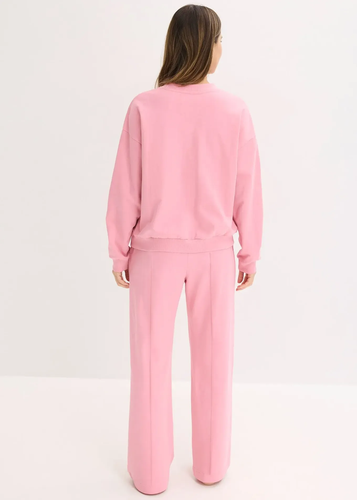 Ensemble d’intérieur en sweat avec haut raccourci