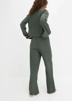 Ensemble d'intérieur oversize en tissu côtelé doux