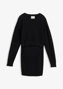 Ensemble pull et jupe pour la grossesse et après (2 pces)