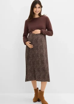 Ensemble robe et pull 3en1 pour la grossesse et l’allaitement (ens. 2 pces)