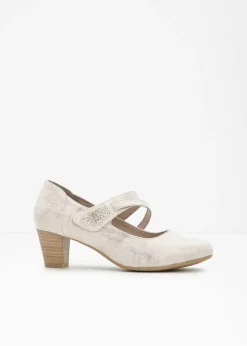 Escarpins à brides Jana, largeur confortable