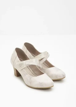 Escarpins à brides Jana, largeur confortable