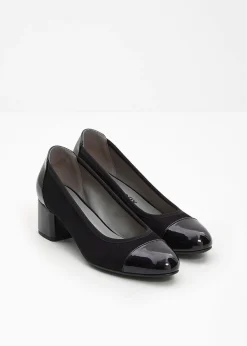 Escarpins à talon carré