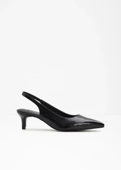 Escarpins slingback à petit talon fin