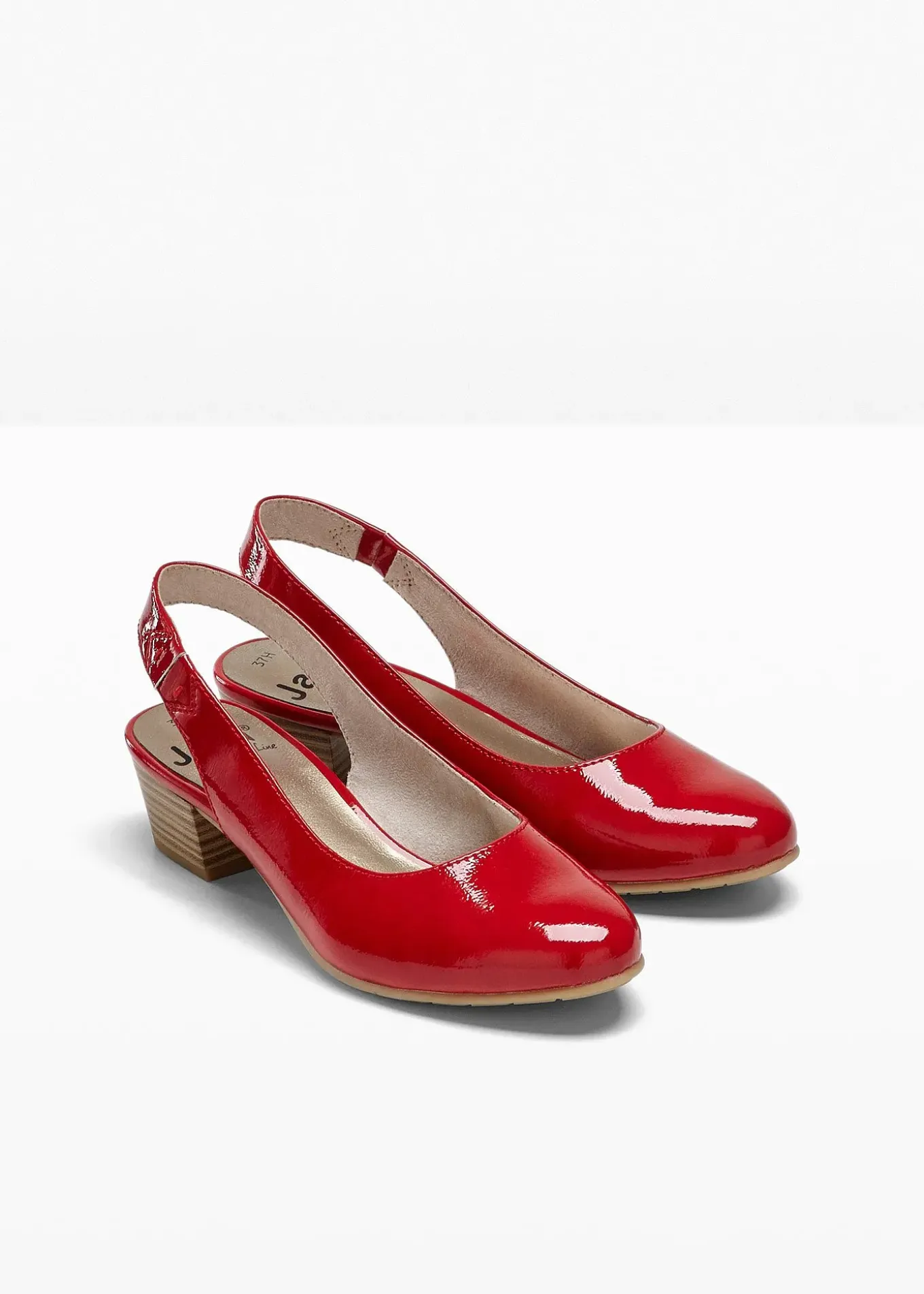 Escarpins slingback Jana, largeur confortable