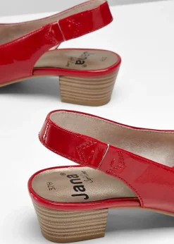 Escarpins slingback Jana, largeur confortable