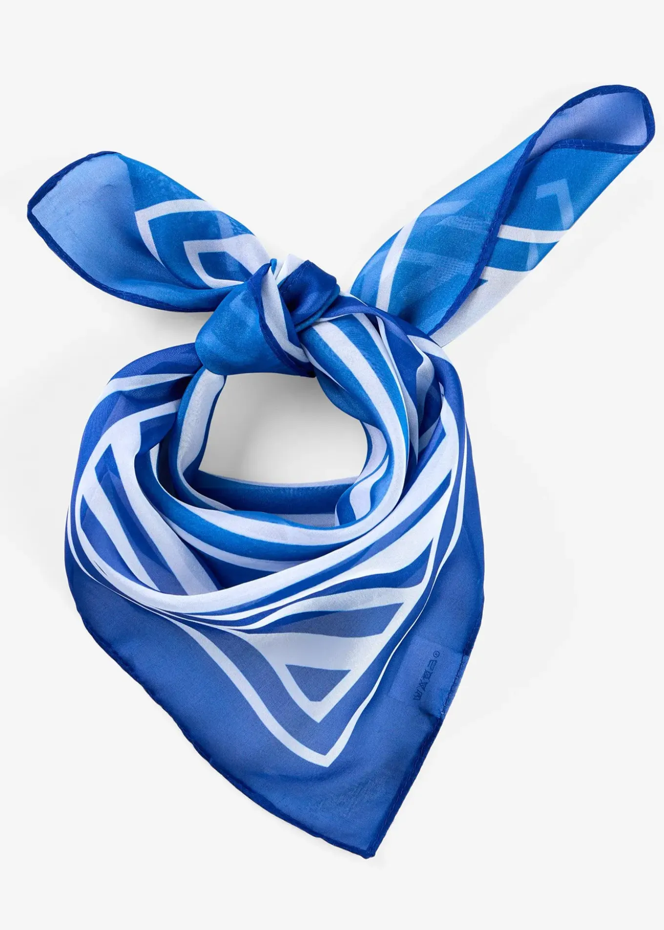 Foulard à imprimé graphique