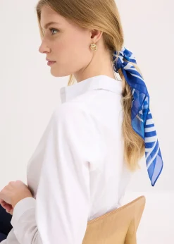 Foulard à imprimé graphique