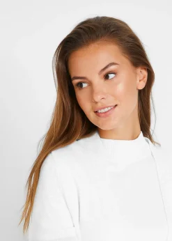 Gilet ample en maille, manches longues