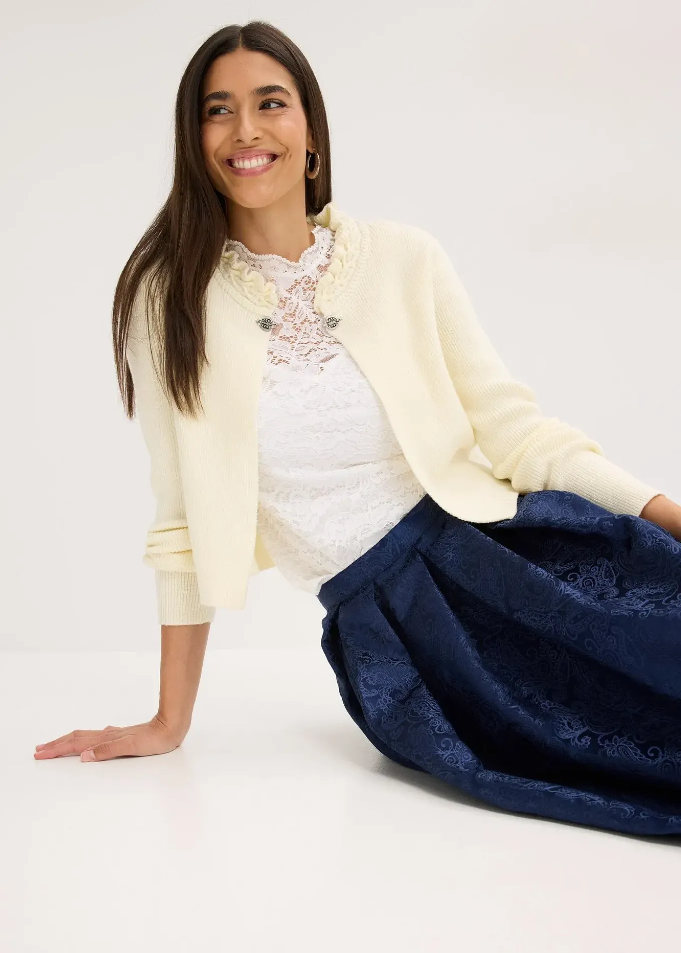 Gilet bavarois en maille