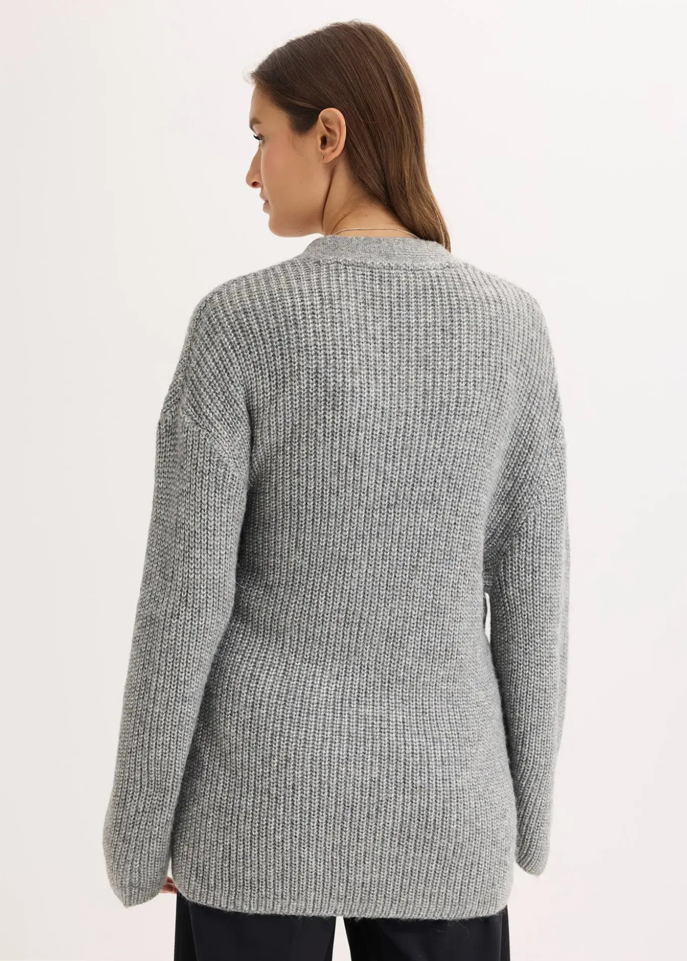 Gilet cache-cœur oversize