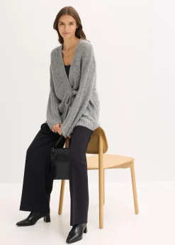 Gilet cache-cœur oversize