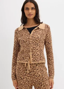 Gilet court en fine maille