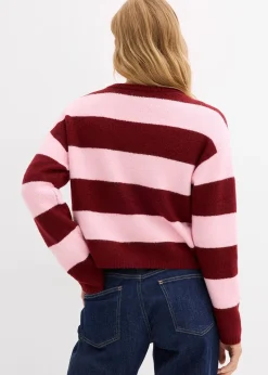 Gilet court en fine maille