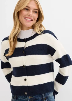 Gilet court en fine maille