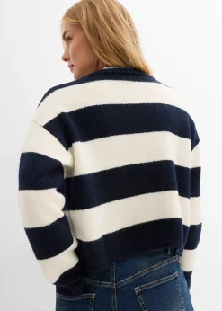 Gilet court en fine maille