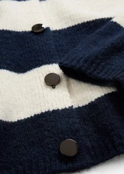 Gilet court en fine maille