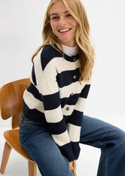 Gilet court en fine maille