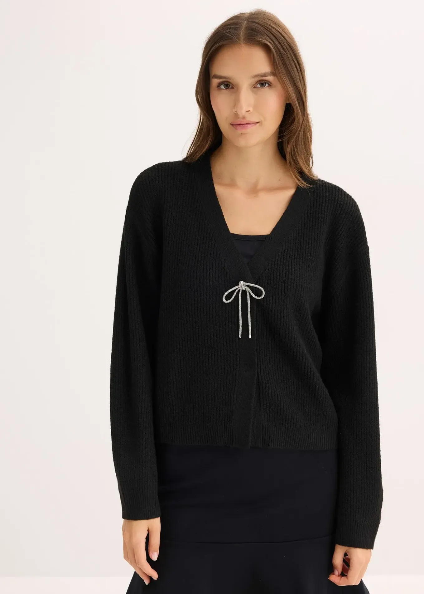 Gilet court en maille