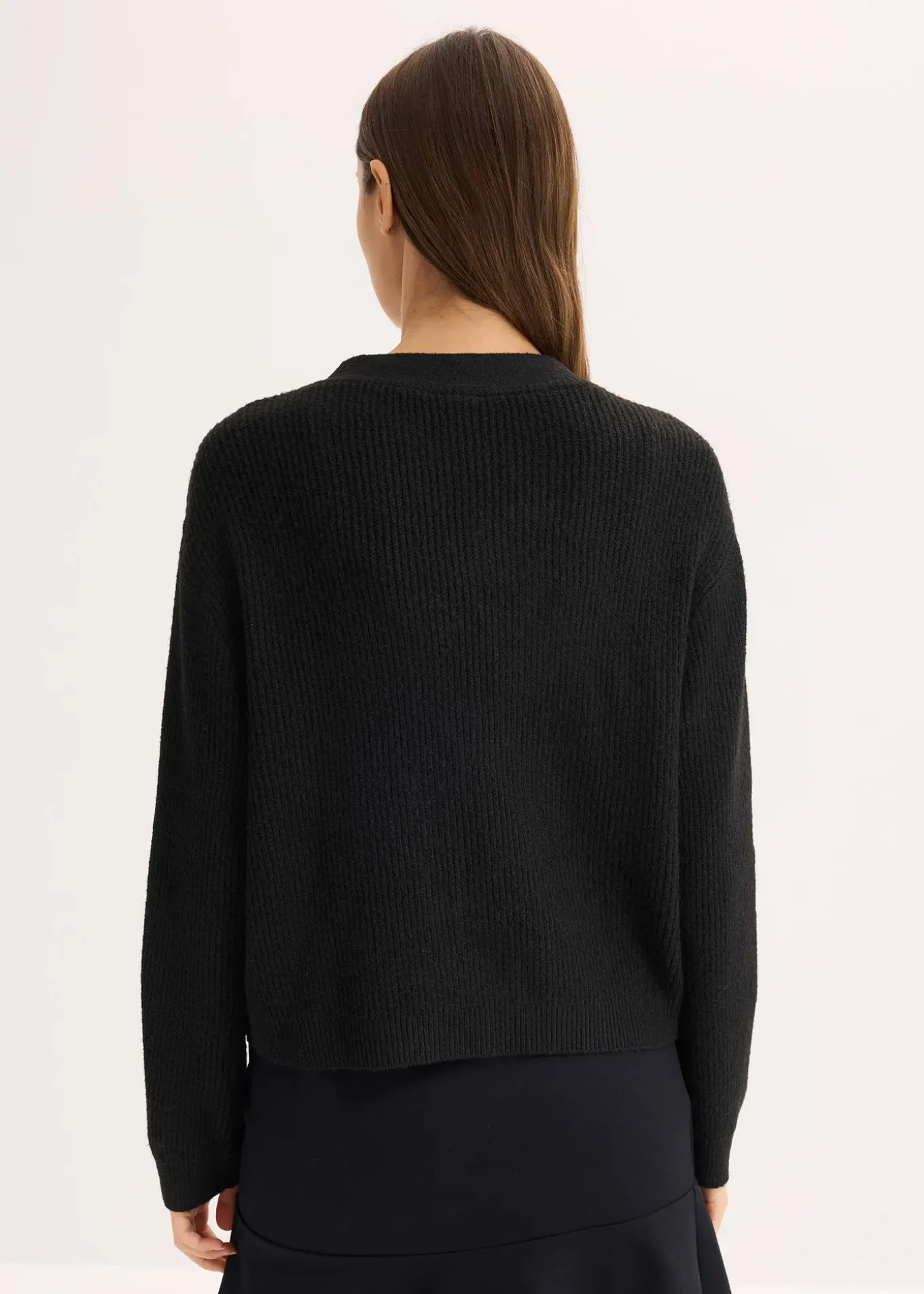 Gilet court en maille