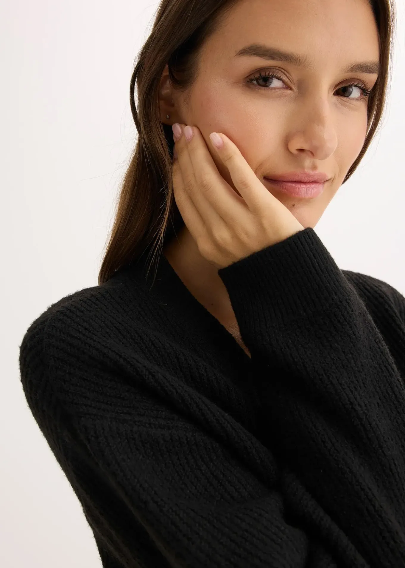 Gilet court en maille