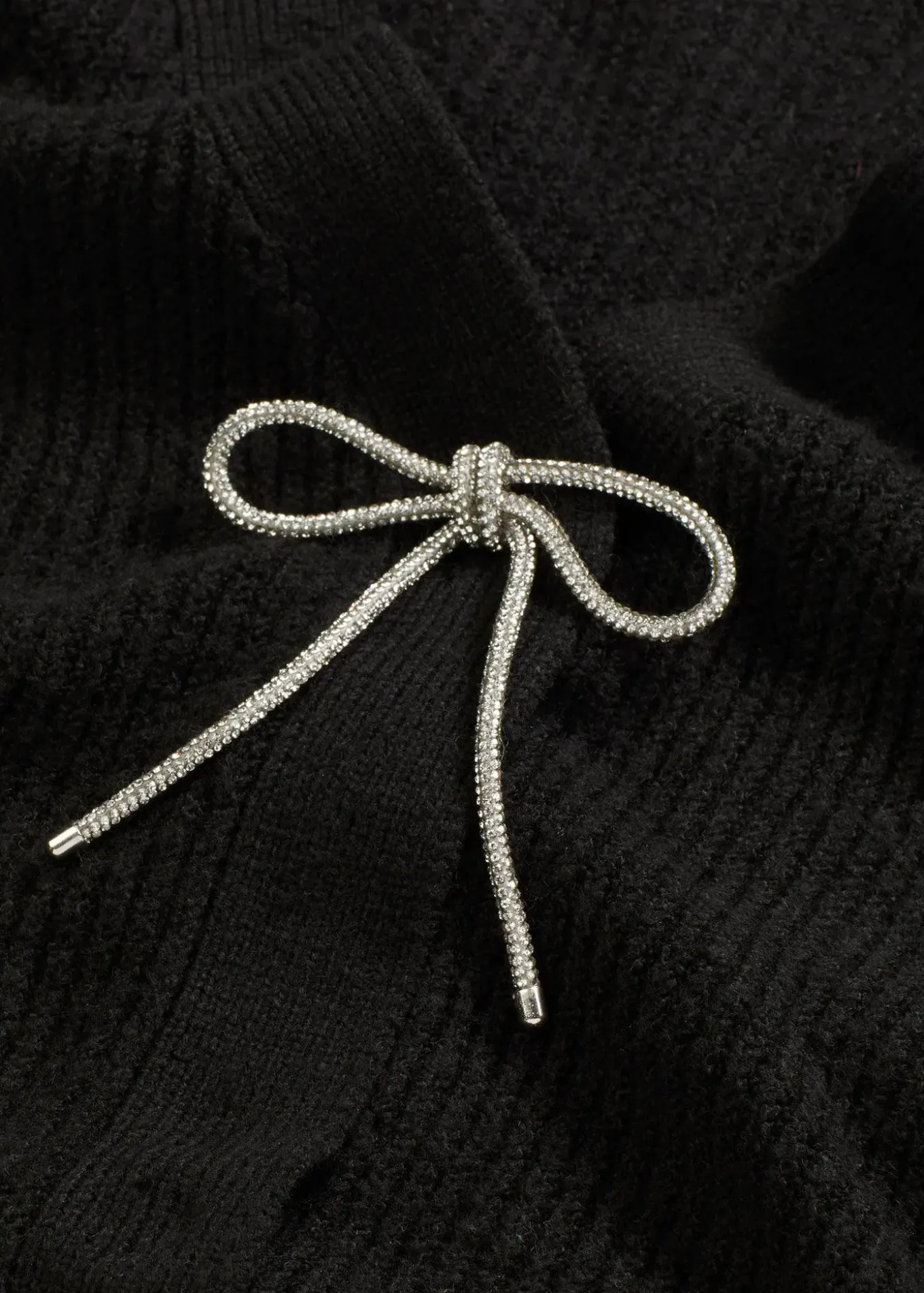 Gilet court en maille