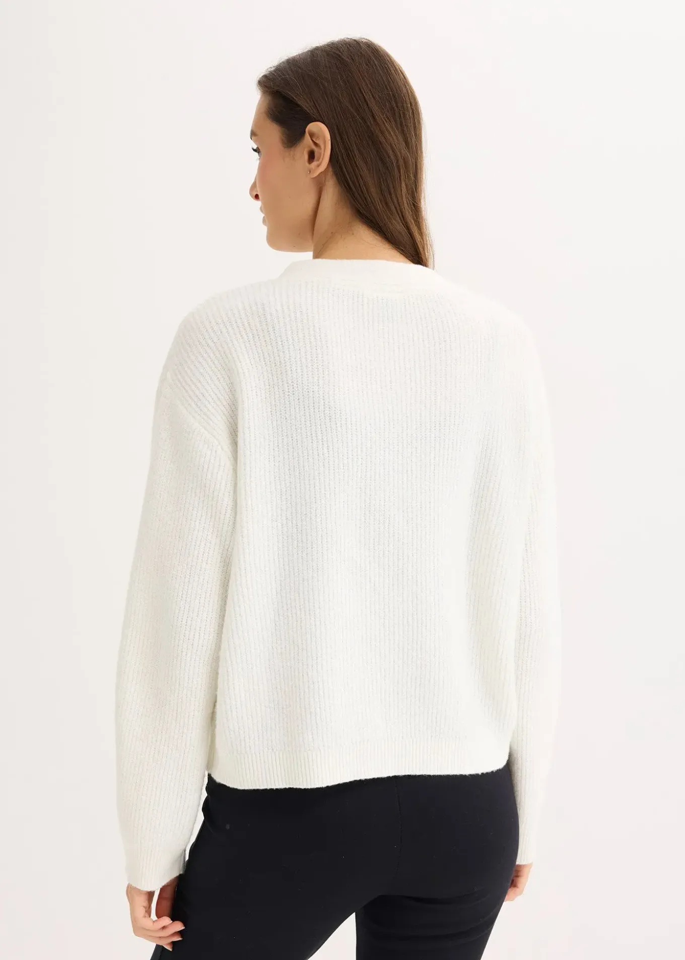 Gilet court en maille