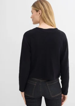 Gilet court en maille 100% coton