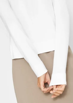 Gilet court en maille de viscose mélangée