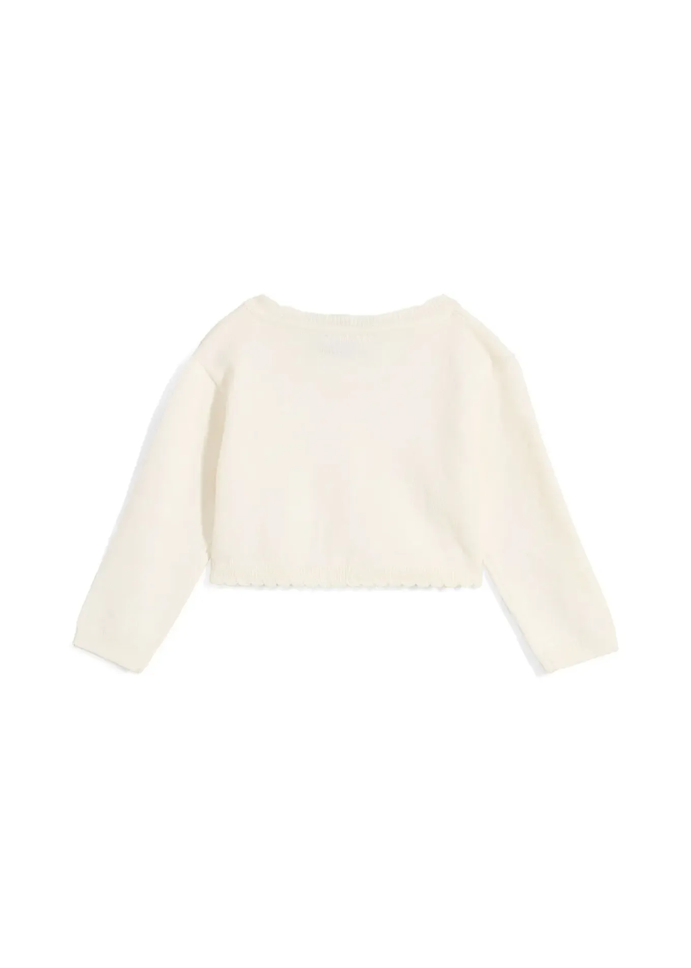 Gilet court en maille douce en viscose mélangée