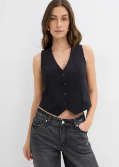 Gilet court sans manches