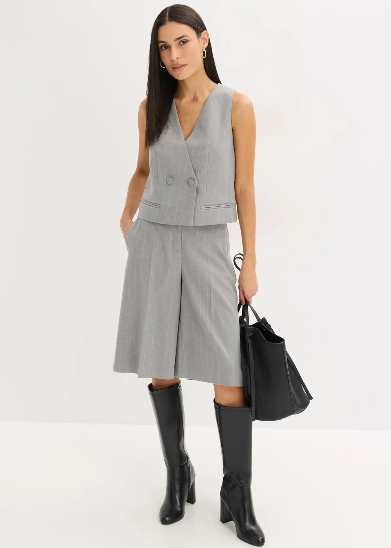 Gilet de costume à rayures tennis