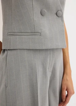 Gilet de costume à rayures tennis