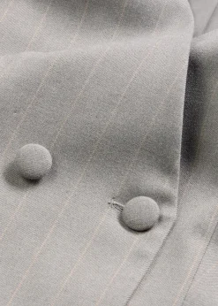 Gilet de costume à rayures tennis