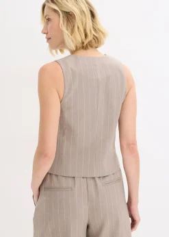 Gilet de costume à rayures tennis