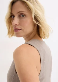 Gilet de costume à rayures tennis