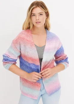 Gilet doux en grosse maille