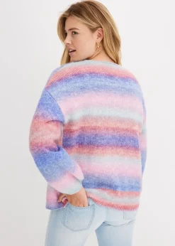 Gilet doux en grosse maille