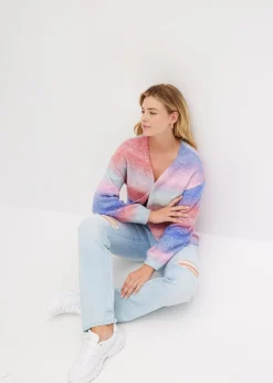 Gilet doux en grosse maille