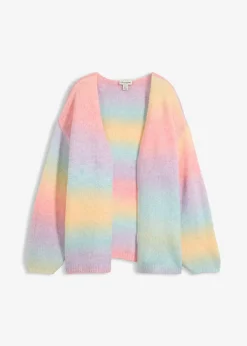 Gilet doux en grosse maille