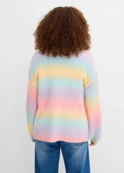 Gilet doux en grosse maille