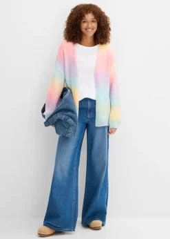 Gilet doux en grosse maille