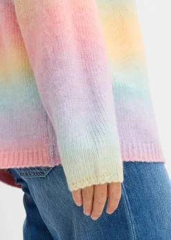 Gilet doux en grosse maille